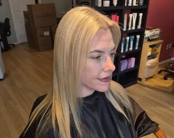 Hair cut and color 3